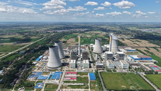 【建功在一线】仙桃二期项目4号机组DCS受电一次成功.JPG